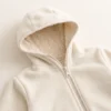 Campera de Micropolar Beige - Tienda Olivia Uruguay