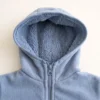 Campera de Micropolar Celeste - Tienda Olivia Uruguay