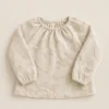 Blusa de Lino bordada Botanical de Tienda Olivia Uruguay
